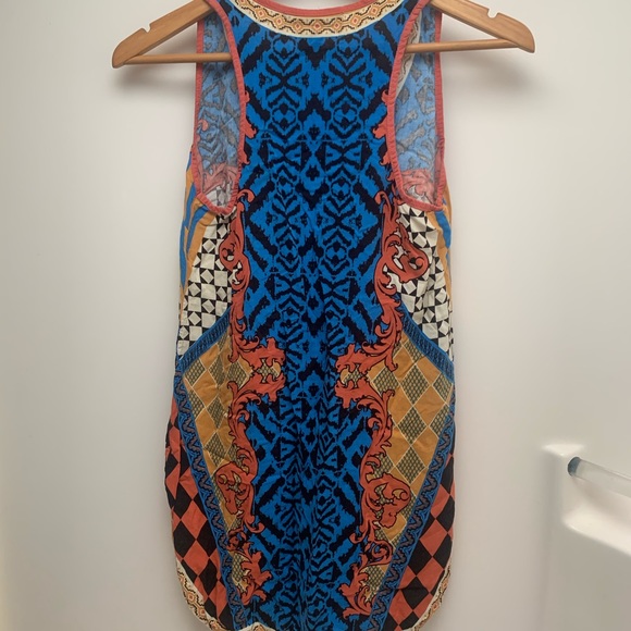 Billy by Flying Tomato Boho Print Festival Top S - Picture 6 of 8